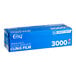 A blue rectangular box of Choice Heavy-Duty Foodservice Film with white text.