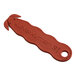 A red plastic Klever Kutter with a handle.