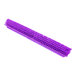 A purple Carlisle Sparta Omni Sweep broom head with bristles.