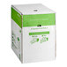 A white box with green labels for ecoMAX Care perforated packing paper.