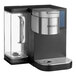 A Keurig K-2500 commercial single serve pod coffee maker with a black and silver design.