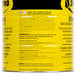 A yellow and black Sterno can of liquid ethanol.