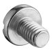 A close-up of a Bunn stainless steel slotted pan head screw.