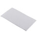 A folded dove gray Hoffmaster paper dinner napkin.