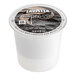 A white plastic container of Lavazza Espresso Italiano K-Cup Pods with a black label.