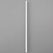 A white Paper Lollipop stick on a gray background.
