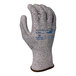 A pair of Armor Guys salt and pepper level A2 gloves with gray polyurethane palm coating.