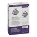 A white and purple package of Gatorade Zero Sugar Grape Sports Drink Powder Sticks.