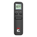 The black remote control for an Eccotemp SH22i-NG SmartHome natural gas tankless water heater.