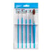 An Ateco 5-piece pastry decorating brush set in packaging.