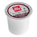 A white plastic container of illy Intenso Coffee K-Cup Pods with a red and white label.