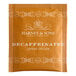 A brown Harney & Sons package of decaf Ceylon tea bags with white text.