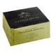 A box of Harney & Sons Japanese Sencha Tea Bags with a black and green box.