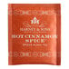 A package of Harney & Sons Hot Cinnamon Spice Tea Bags with white text.