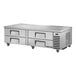 A True refrigerated chef base with 4 drawers.