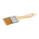 A Midwest Rake professional paint brush with a wooden handle.
