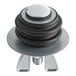 A black rubber Cherne Econ-O-Grip mechanical pipe plug with a silver screw.