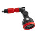 A Chapin black and red telescopic nozzle on a hose.