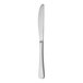 A RAK Youngstown stainless steel butter knife with a silver handle on a white background.