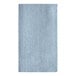 A Hoffmaster linen-like indigo guest towel with a 1/6 fold.