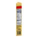 A yellow Toblerone box with blue and red text on a white background.