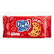 A red package of Nabisco Chips Ahoy! Chewy Chocolate Chip Cookies with a close up of a cookie.