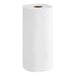 A roll of Bounty Essentials white paper towels on a white background.