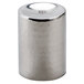 An American Metalcraft stainless steel cylinder with a hammered circular top.