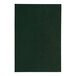 A black rectangular H. Risch, Inc. Oakmont menu cover with album style corners on a green surface.