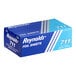 A blue box of Reynolds standard pop-up aluminum foil sheets with white text.