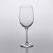 A Stolzle New York Bordeaux wine glass on a white background.