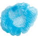 Choice 24" Blue Pleated Polypropylene Bouffant Cap - 1000/Case