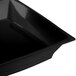 A pack of 50 black square WNA Comet Petite dishes.