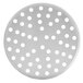 An American Metalcraft aluminum pizza pan with perforations on a white background.