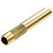 A brass T&S supply nipple with 3/8" NPT ends.
