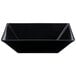 A black rectangular GET Siciliano bowl.