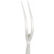 An American Metalcraft stainless steel fork with a hammered texture.