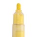 A yellow Winco small tip dry erase marker with a white cap.