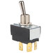 The Optimal Automatics 127 On/Off Switch for an Autodoner heating element with a gold plated metal handle.