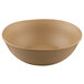 A brown Elite Global Solutions round bowl with a white background.