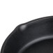 An Elite Global Solutions black faux cast iron fry pan.