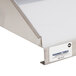 A stainless steel wall mount shelf by Advance Tabco.