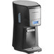 A black and silver Hamilton Beach BrewStation coffee maker with a water dispenser.