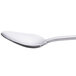 A Oneida Cityscape by 1880 Hospitality stainless steel spoon with a silver handle.