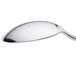 A Oneida Cityscape stainless steel round bowl soup spoon with a silver handle and bowl.