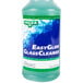 A bottle of Unger EasyGlide Concentrated Glass Cleaner with green liquid.