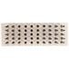 A wooden board with holes for FMP coarse bristle grill brush head.