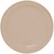 A beige GET SuperMel plate with a speckled design.