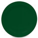 A close-up of a green GET SuperMel plate on a white background.