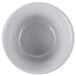 A gray cast aluminum Tablecraft condiment bowl with a white background.